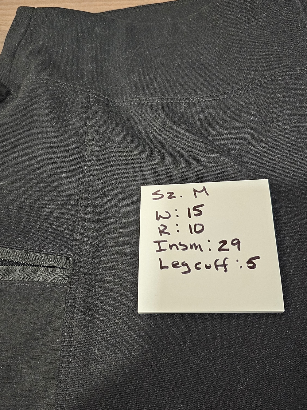 Carhartt Utility Pocket Leggings Black M Workwear Athleisure Gorpcore Outdoor - Picture 14 of 14